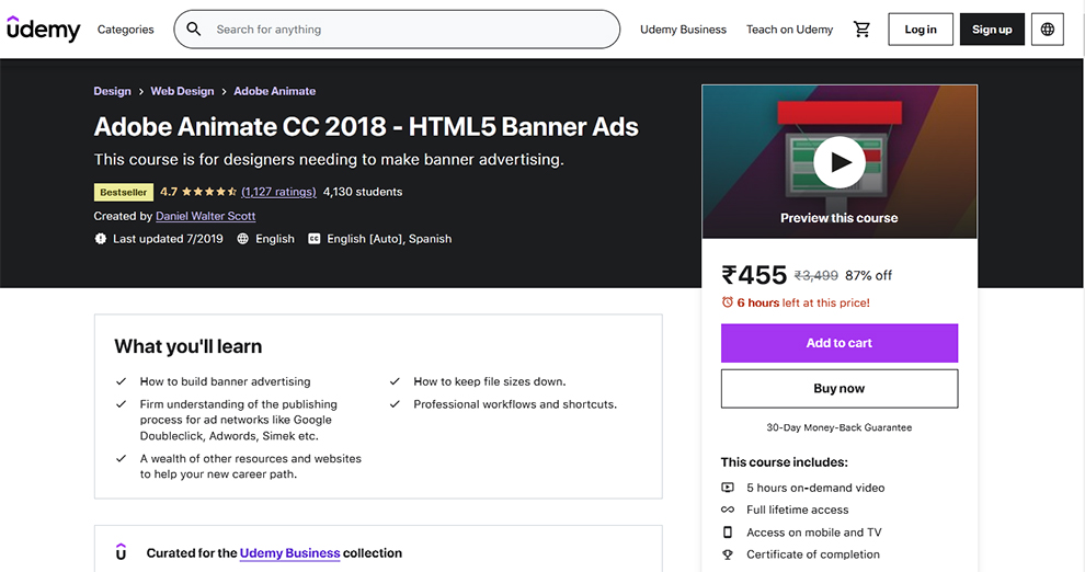 Adobe Animate CC 2018 - HTML5 Banner Ads