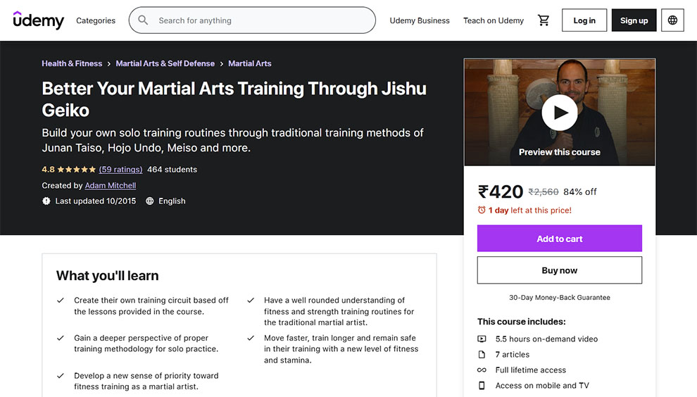 Better Your Martial Arts Training Through Jishu Geiko