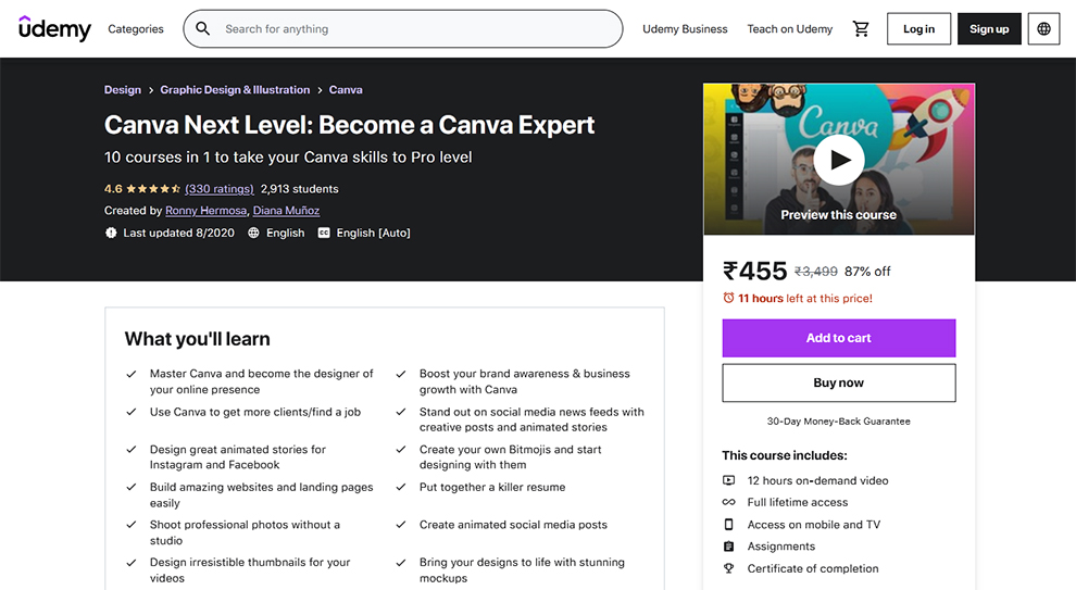 Canva Next Level: Become a Canva Expert