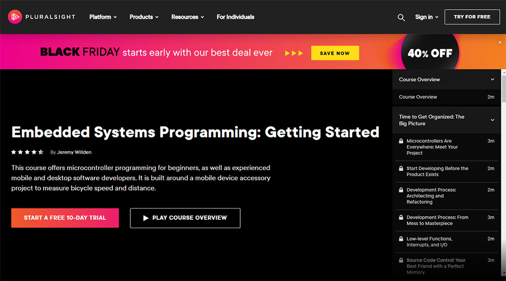 Embedded Systems Programming: Getting Started