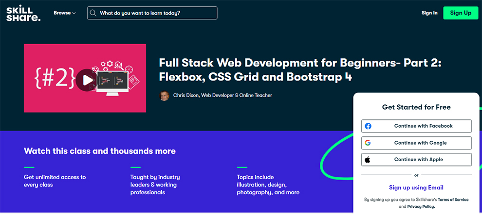 Full Stack Web Development for Beginners- Part 2: Flexbox, CSS Grid and Bootstrap 4
