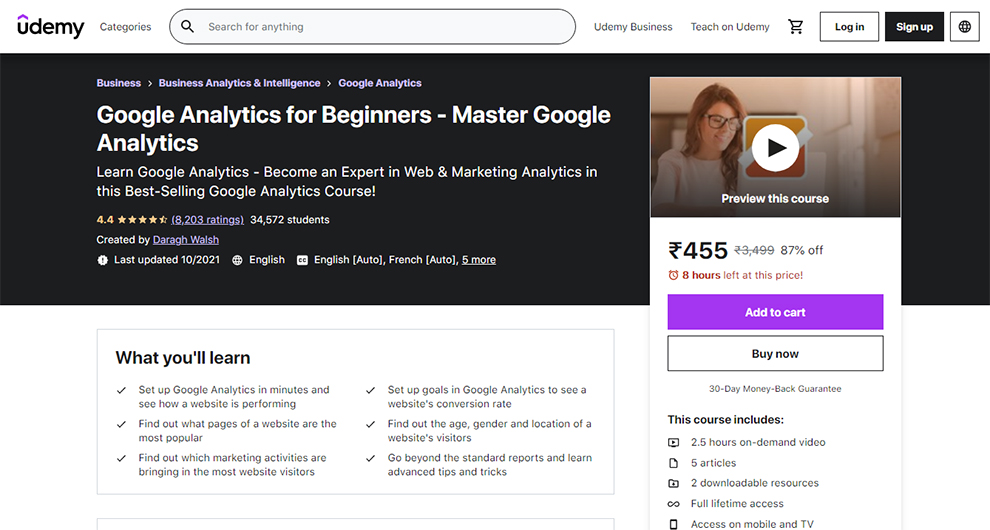 Google Analytics for Beginners - Master Google Analytics