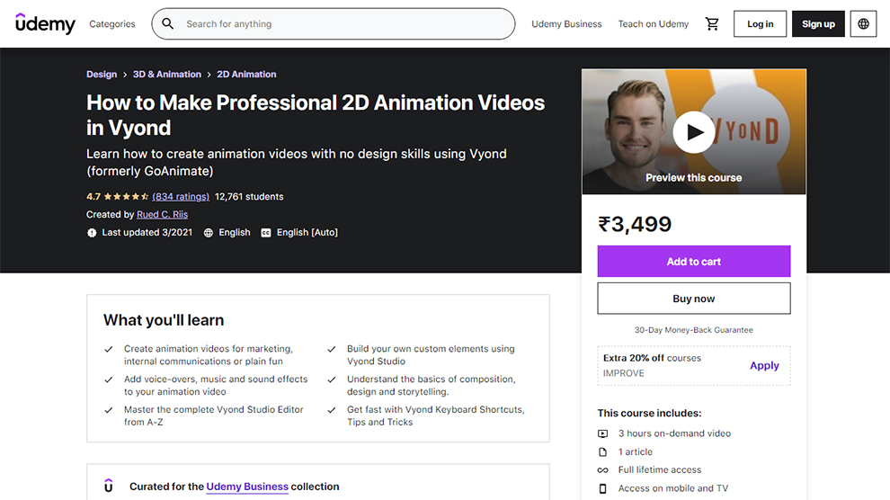 How to Make Professional 2D Animation Videos in Vyond