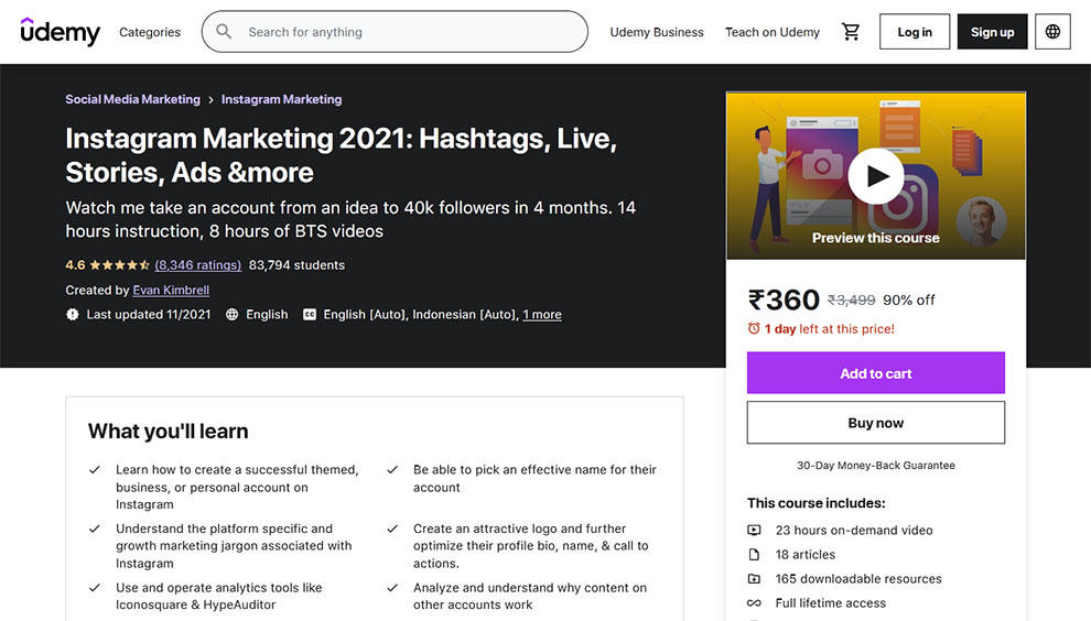 Instagram Marketing 2021: Hashtags, Live, Stories, Ads &more
