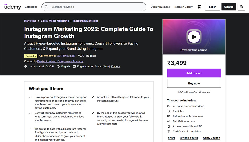 Instagram Marketing 2022: Complete Guide To Instagram Growth