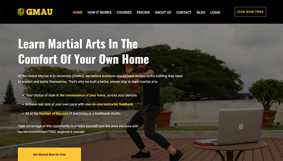 Learn Martial Arts In The Comfort Of Your Own Home