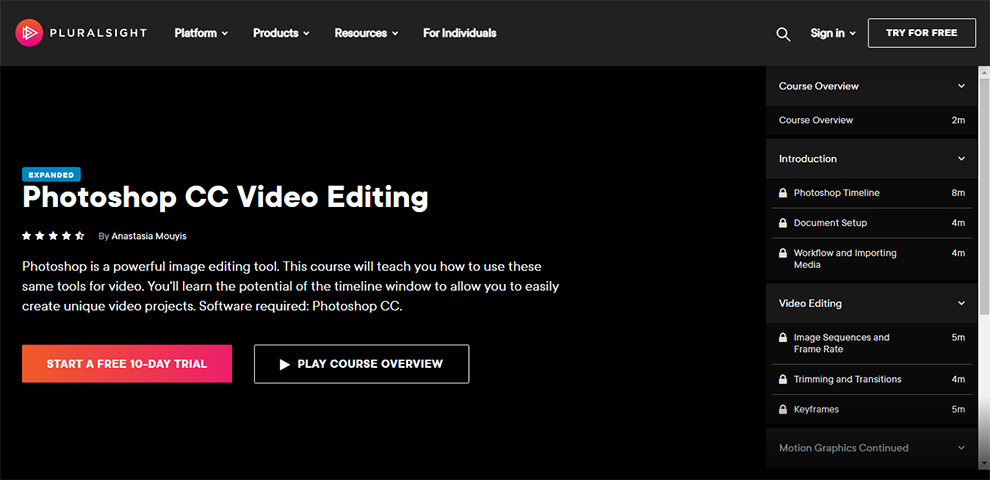 Photoshop CC Video Editing