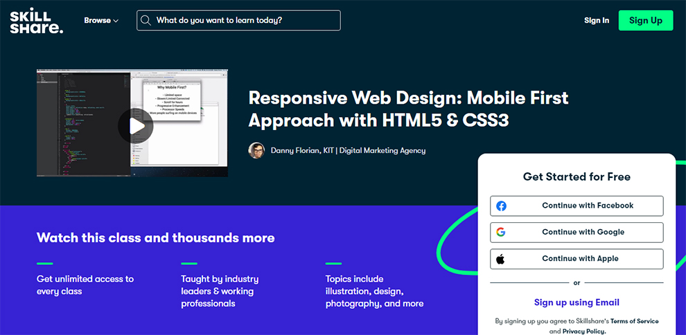 Responsive Web Design: Mobile First Approach with HTML5