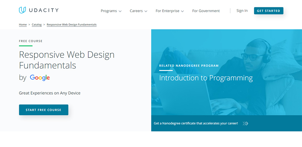 Responsive Web Design Fundamentals – Offered by Google