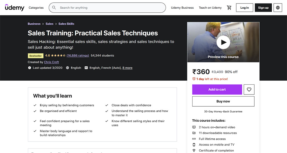 Sales Training: Practical Sales Techniques