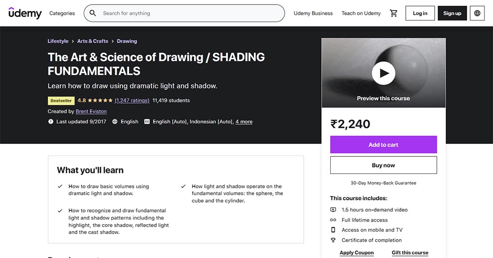 The Art and Science of Drawing/ Shading Fundamentals