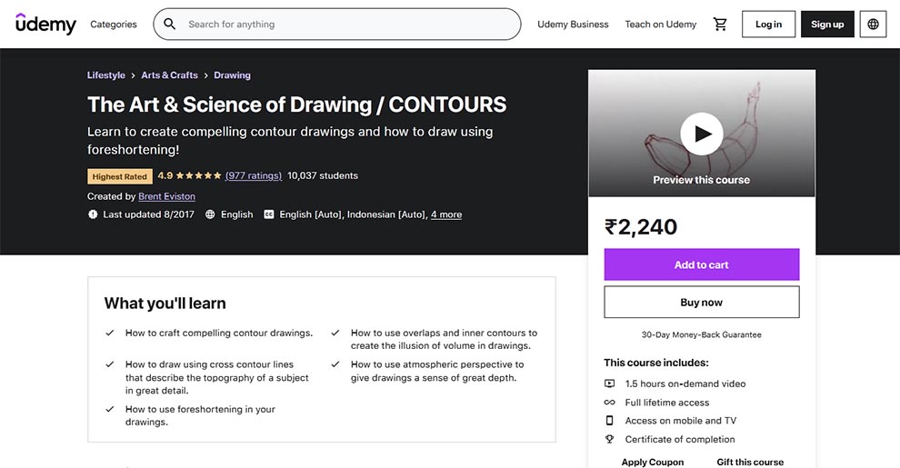 The Art and Science of Drawing / CONTOURS by Udemy