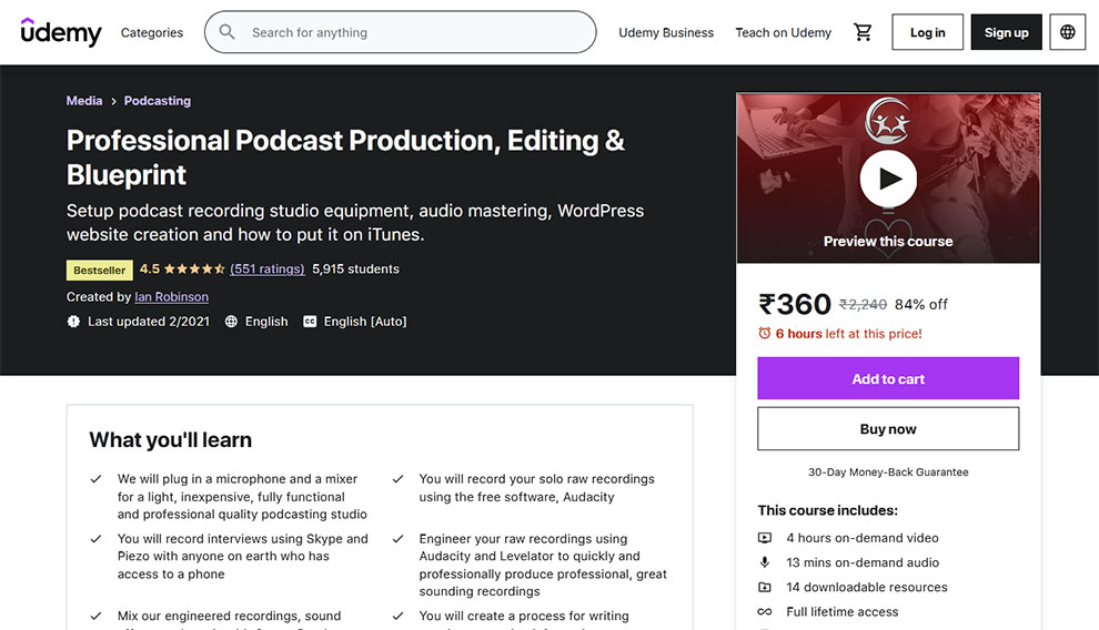Professional Podcast Production, Editing & Blueprint