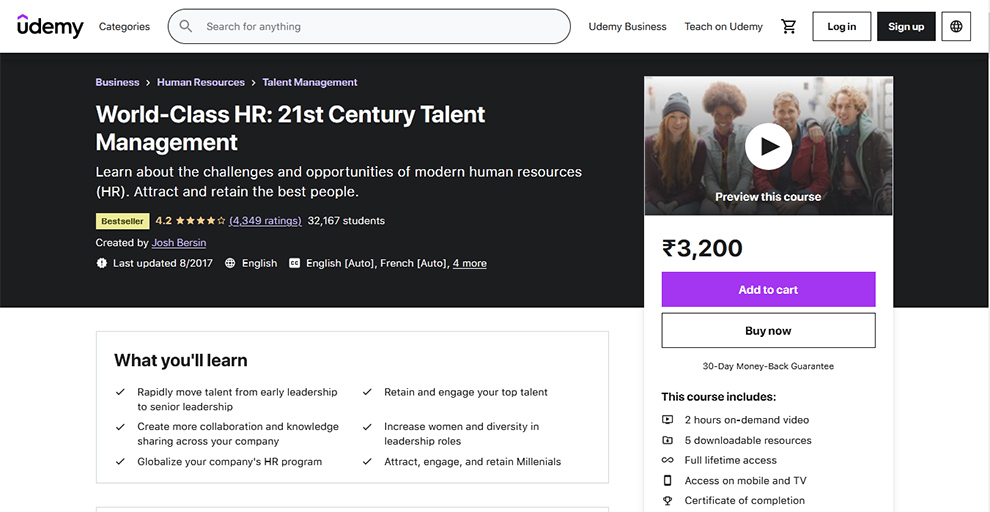 World-Class HR: 21st Century Talent Management