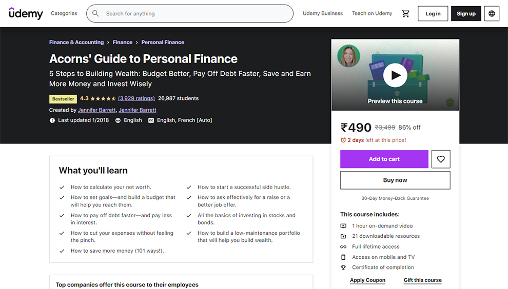 Acorns' Guide to Personal Finance