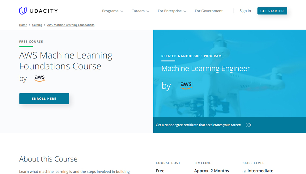 AWS Machine Learning Foundations