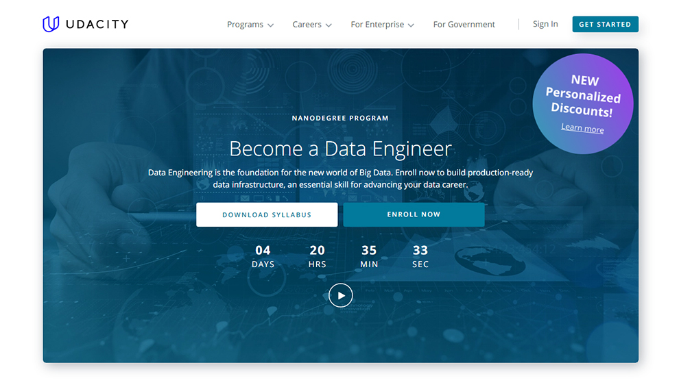 Best Udacity Nanodegree Course for Data Engineers