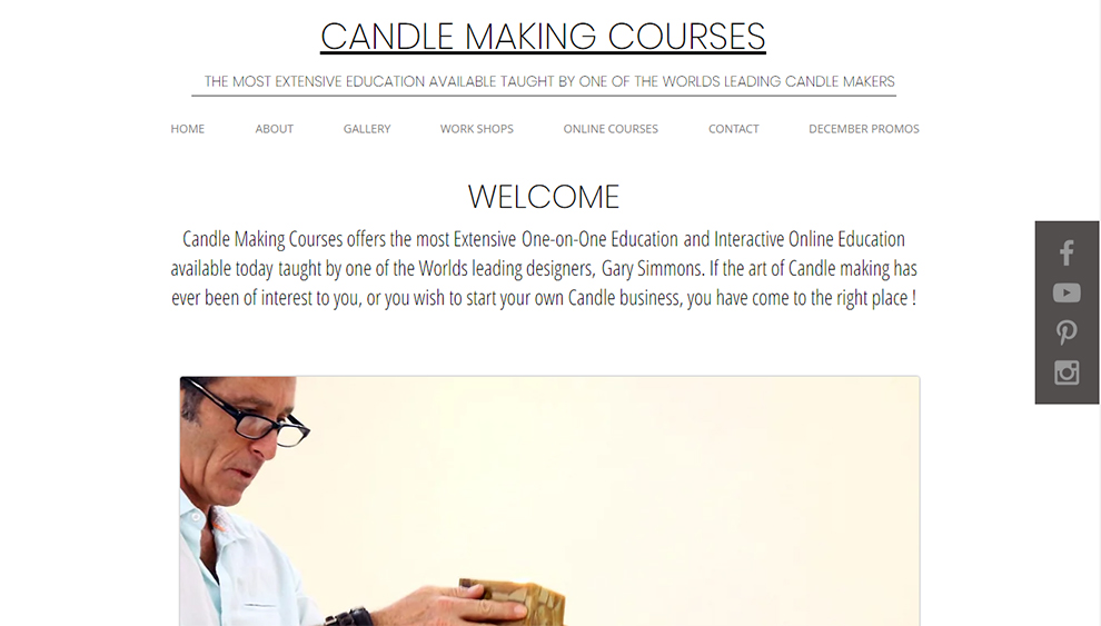 Candle Making Courses