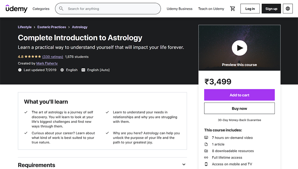 Complete introduction to Astrology