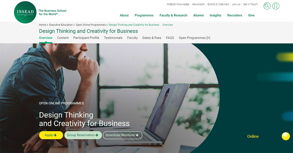 Design Thinking and Creativity for Business