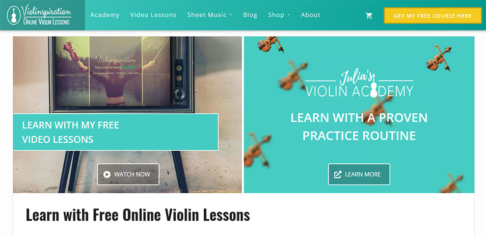 Free Online Violin Lessons