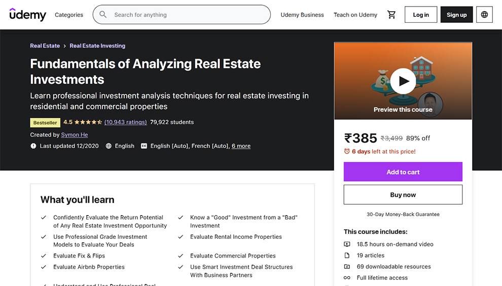Fundamentals of Analyzing Real Estate Investments