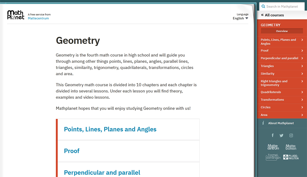 Geometry – Math Planet