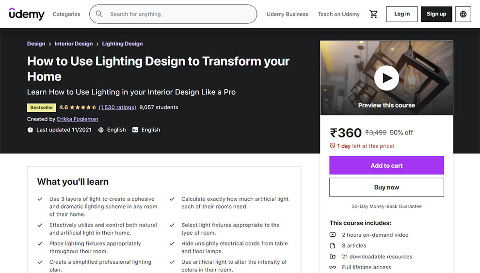 How to Use Lighting Design to Transform your Home by Udemy