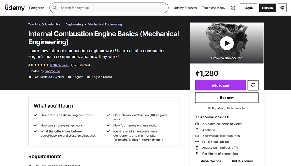 Internal Combustion Engine Basics