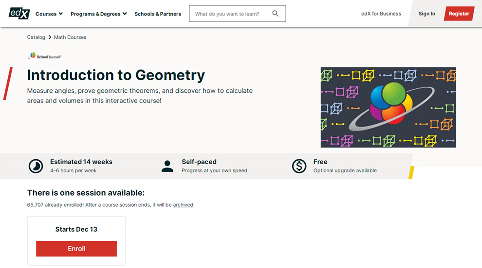 Introduction to Geometry – Offered by School Yourself