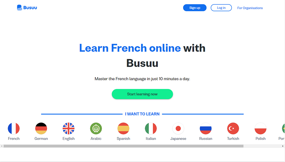 Learn French online