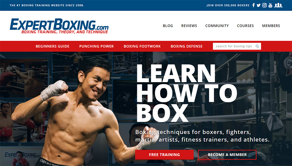 Learn how to box with EXPERTBOXING.COM