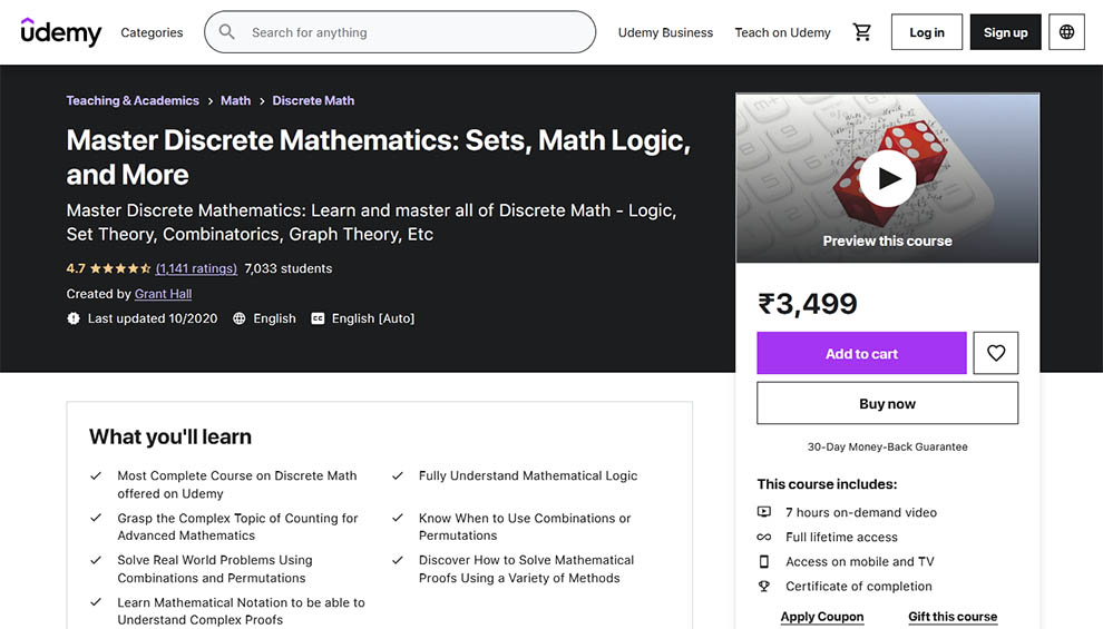 Master Discrete Mathematics: Sets, Math Logic, and More