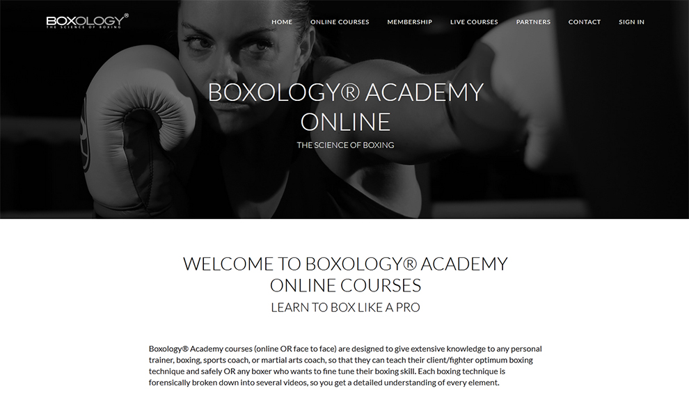 Online Boxing Coursesby BOXOLOGY Academy