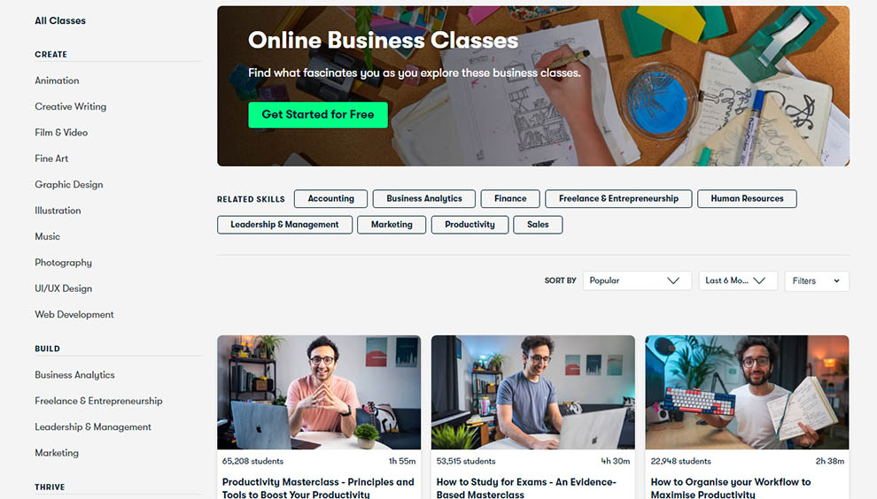 Online Business Classes