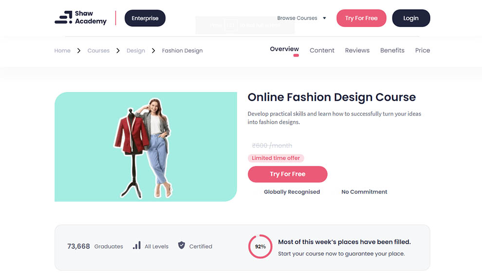 Online Fashion Design Course