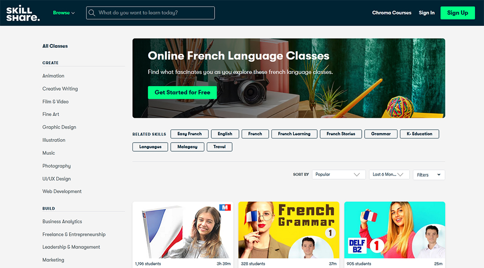 Online French Language Classes