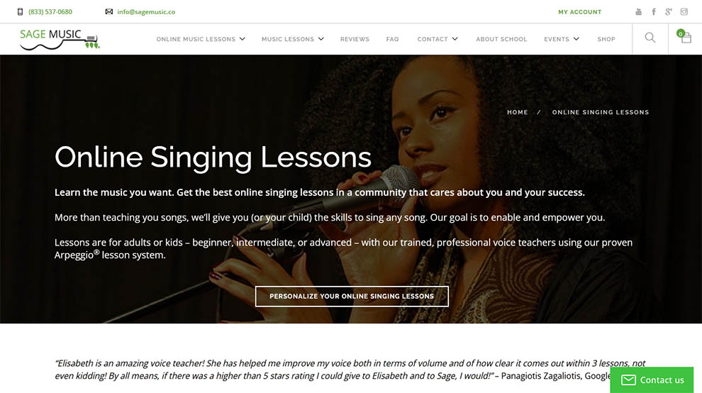 Online Singing Lessons