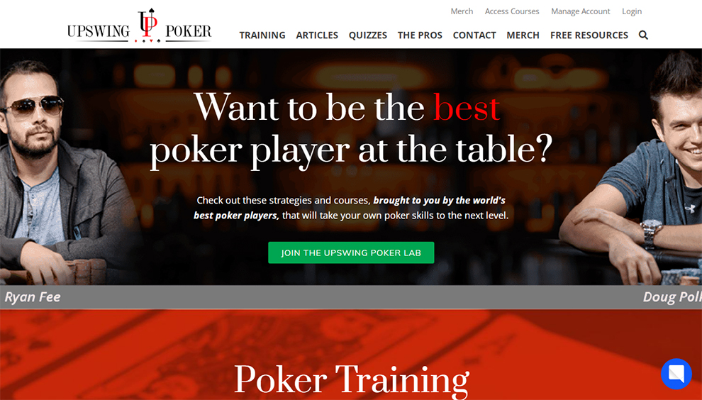 Poker Strategies and courses by Upswing Poker