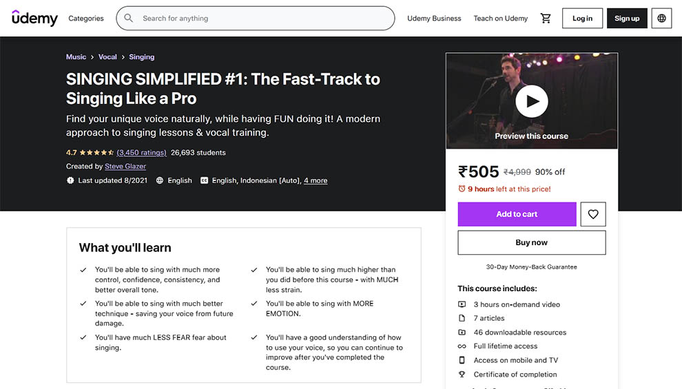 Singing Simplified #1: The Fast-Track To Singing Like A Pro