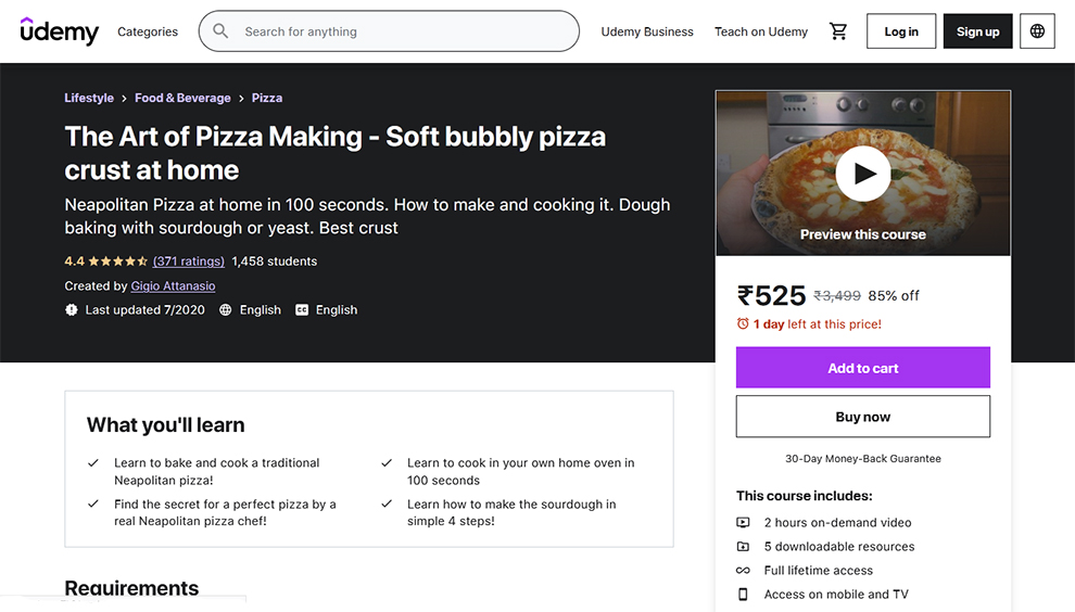 The Art of Pizza Making - Soft bubbly pizza crust at home
