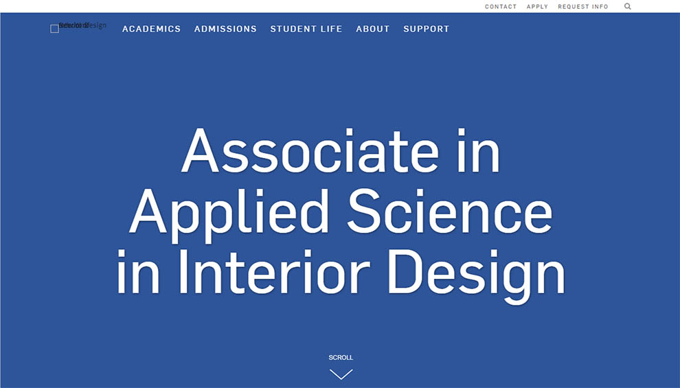 The Associate in Applied Science In Interior Design offered by New York School of Interior Design