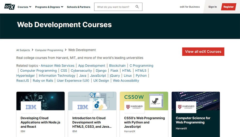 Web Development Courses