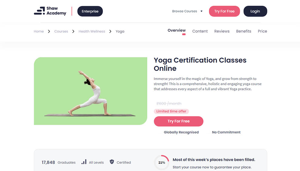 Yoga Certification Classes Online