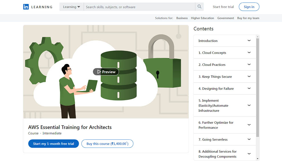 AWS Essential Training for Architects