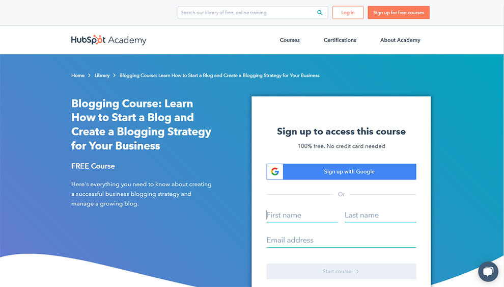 Blogging Course: Learn How to Start a Blog and Create a Blogging Strategy for Your Business