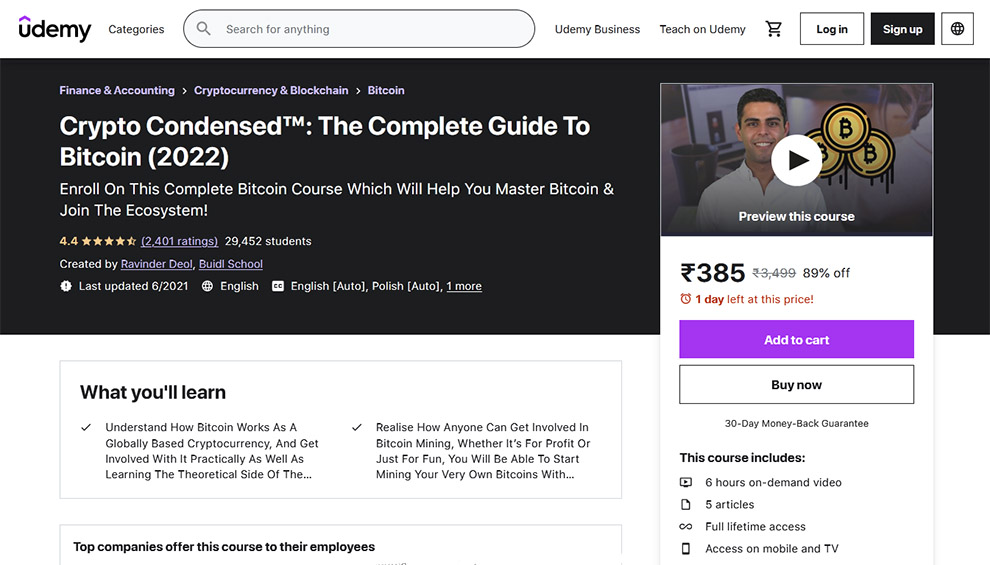 Crypto Condensed™: The Complete Guide To Bitcoin