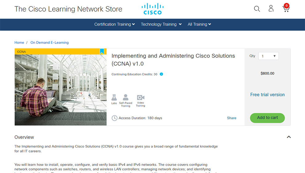 Implementing and Administering Cisco Solutions