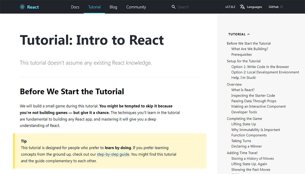 Intro to React