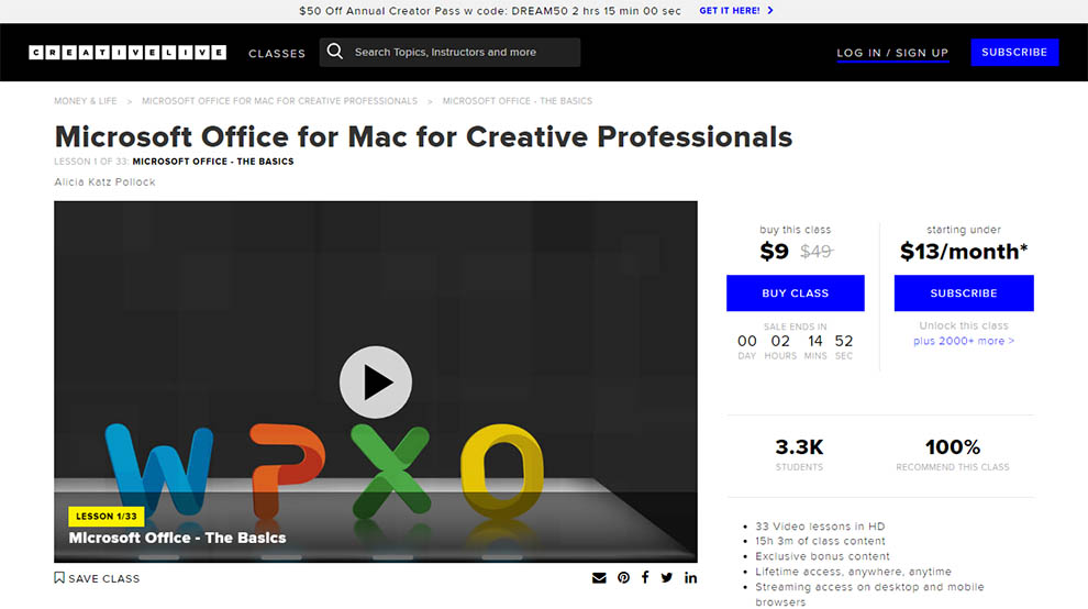 Microsoft Office for Mac for Creative Professionals